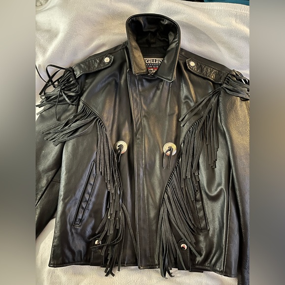 Jackets & Coats | Vintage Excel 1972 Leather Fringe Biker Jacket | Poshmark